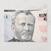 Amerikaanse dollars briefkaart (Voorkant)