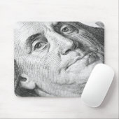 Amerikaanse dollars muismat (Met muis)