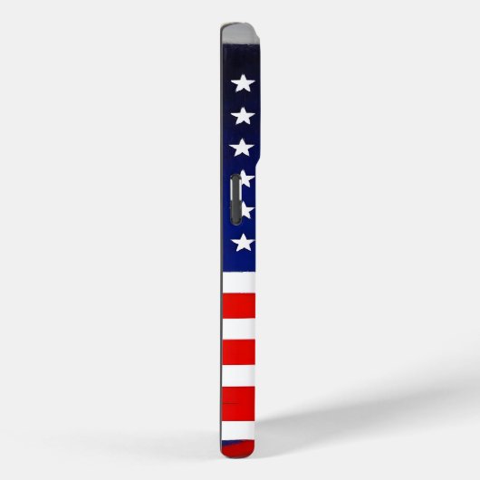 Amerikaanse Donald Trump 2024 Vlag Case-Mate iPhone Case (Achterkant / Rechts)