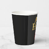 Amerikaanse Donald Trump FAFO USA Vlag Patriottisc Papieren Bekers (Rechts)