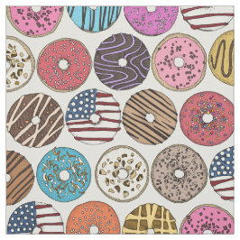 amerikaanse donuts parel stof