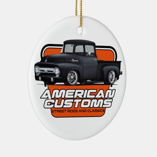 Amerikaanse douane F100 Keramisch Ornament (Rechts)