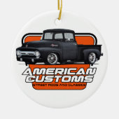Amerikaanse douane F100 Keramisch Ornament (Voorkant)