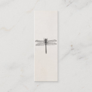  Amerikaanse dragonfly-Sjabloon Mini Visitekaartje