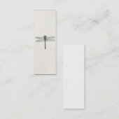 Amerikaanse dragonfly-Sjabloon Mini Visitekaartje (Voorkant / Achterkant)