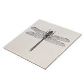  Amerikaanse dragonfly-Sjabloon Tegeltje (Zijkant)