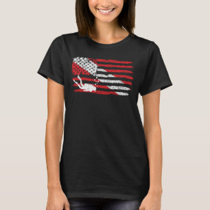 -Amerikaanse duikvlucht Amerikaanse scuba duiken T-shirt