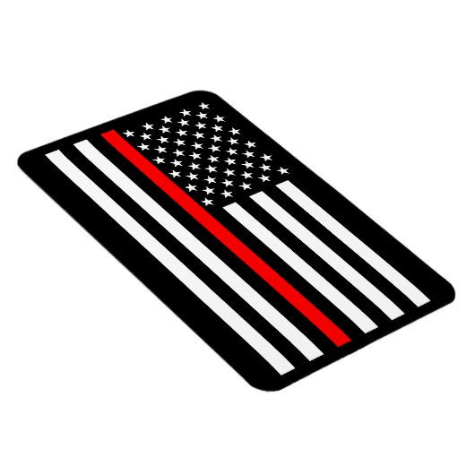 Amerikaanse dunne rode lijn magneet (Rechterzijde)