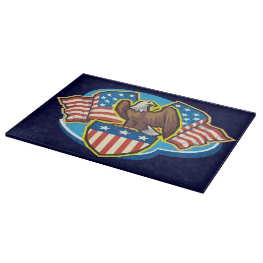 Amerikaanse Eagle Cutting Board Snijplank (Hoek)
