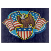 Amerikaanse Eagle Cutting Board Snijplank (Voorkant)