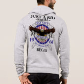 Amerikaanse Eagle Hometown Hoodie (Achterkant)