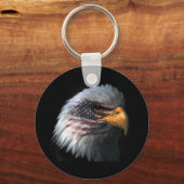 Amerikaanse Eagle Kaychain Sleutelhanger (Voorkant)