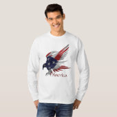 Amerikaanse Eagle M Long Slapeve T-Shirt (Voorkant volledig)