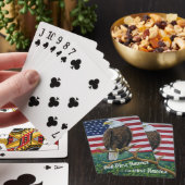Amerikaanse "Eagle Spelling" Pokerkaarten (Insitu)