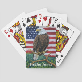 Amerikaanse "Eagle Spelling" Pokerkaarten