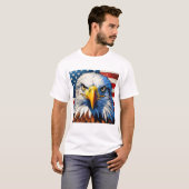 Amerikaanse Eagle T-Shirt (Voorkant volledig)