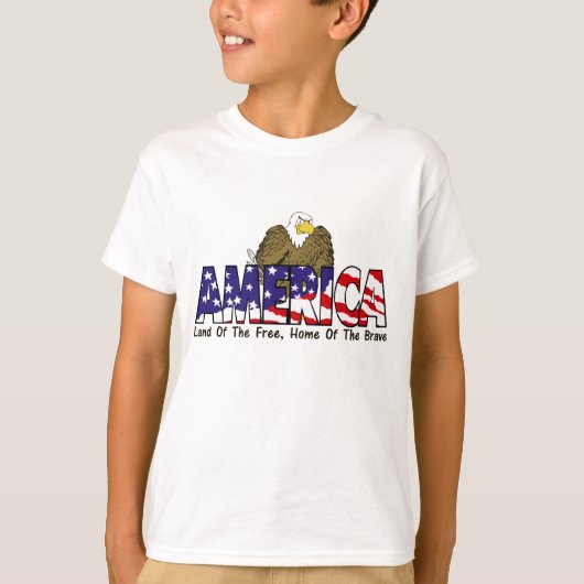 Amerikaanse Eagle T-Shirt (Voorkant)