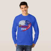 Amerikaanse Eagle Trump 2024-hoes T-shirt (Voorkant volledig)