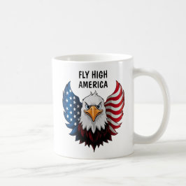 Amerikaanse Eagle Vlag Koffiemok