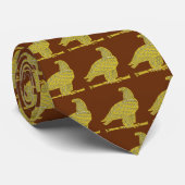 Amerikaanse  Eagle, voeg tekst toe Stropdas (Opgerold)