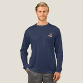 Amerikaanse Echo Tri-Blend Shirt (Voorkant)