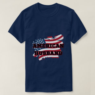 Amerikaanse echtgenoot t-shirt
