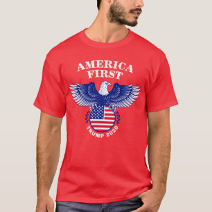 Amerikaanse eerste adeltrump 2020 t-shirt