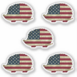 Amerikaanse egel sticker