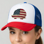 Amerikaanse egel trucker pet