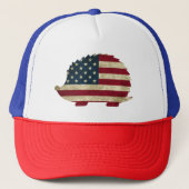 Amerikaanse egel trucker pet (Voorkant)