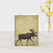 Amerikaanse elanden op de Losse Prim Kaarten van (Gele Bloem)