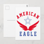 AMERIKAANSE ELGF - VRIJHEID BRIEFKAART (Voorkant / Achterkant)