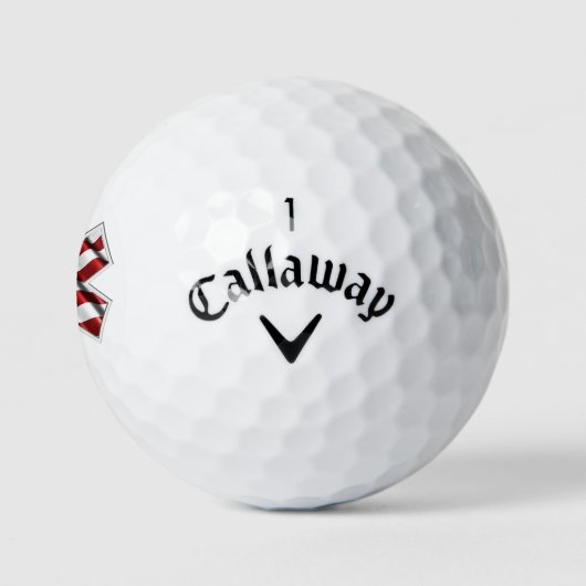 Amerikaanse EMS Callaway Warbird Custom Golf Balls Golfballen (Logo)