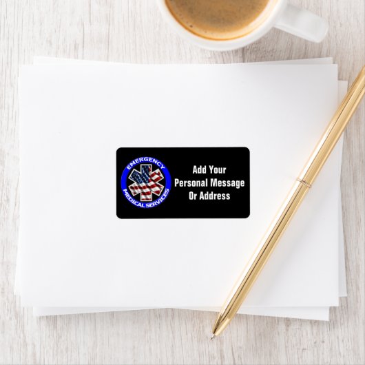 Amerikaanse EMS Return Address Labels (Insitu)
