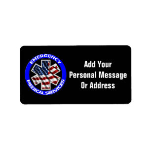Amerikaanse EMS Return Address Labels