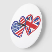 Amerikaanse en Britse vlag Grote Klok (Hoek)