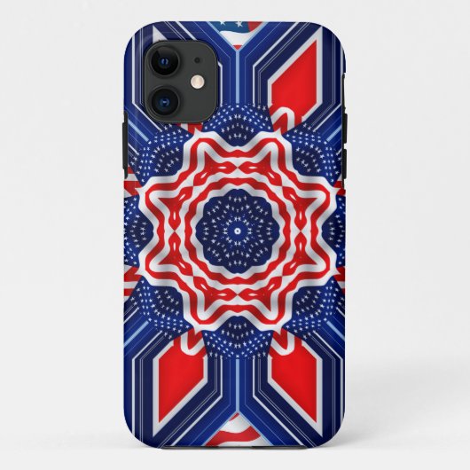 Amerikaanse en Britse vlag Morph Case-Mate iPhone Case (Achterkant)