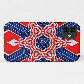Amerikaanse en Britse vriendschapsvlag Case-Mate iPhone Case (Achterkant (horizontaal))