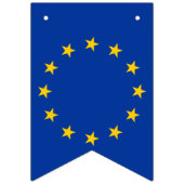 Amerikaanse en Europese huwelijksfeest Bunting Fla Vlaggetjes (Tweede vlag)