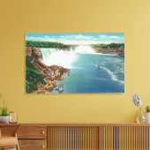 Amerikaanse en Hoefijzer Herfsten Canvas Afdruk (Insitu (Woonkamer))