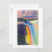 Amerikaanse en Hoefijzer Herfsten in Denemarken Briefkaart (Voorkant / Achterkant)