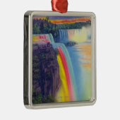 Amerikaanse en Hoefijzer Herfsten in Dusk Metalen Ornament (Rechts)