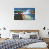 Amerikaanse en Hoefijzer Herfsten verlicht Canvas Afdruk (Insitu (Slaapkamer))