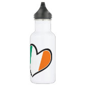 Amerikaanse en Ierse patriottische liefdesharten Waterfles (Rechts)