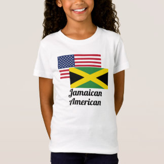 Amerikaanse en Jamaicaanse vlag T-shirt