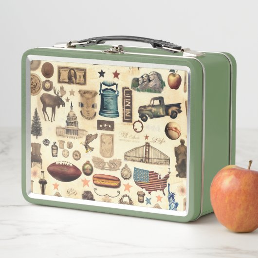 Amerikaanse  en nostalgische nationale symbolen, r (In situ)