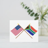 Amerikaanse en Zuid-Afrikaanse gesteentekker Briefkaart (Staand voorkant)