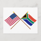Amerikaanse en Zuid-Afrikaanse gesteentekker Briefkaart (Voorkant)