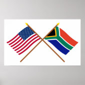 Amerikaanse en Zuid-Afrikaanse gesteentekker Poster (Voorkant)
