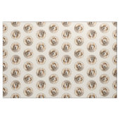 Amerikaanse Engelse Coonhound Redtick Schilderen H Stof (Fat Quarter)